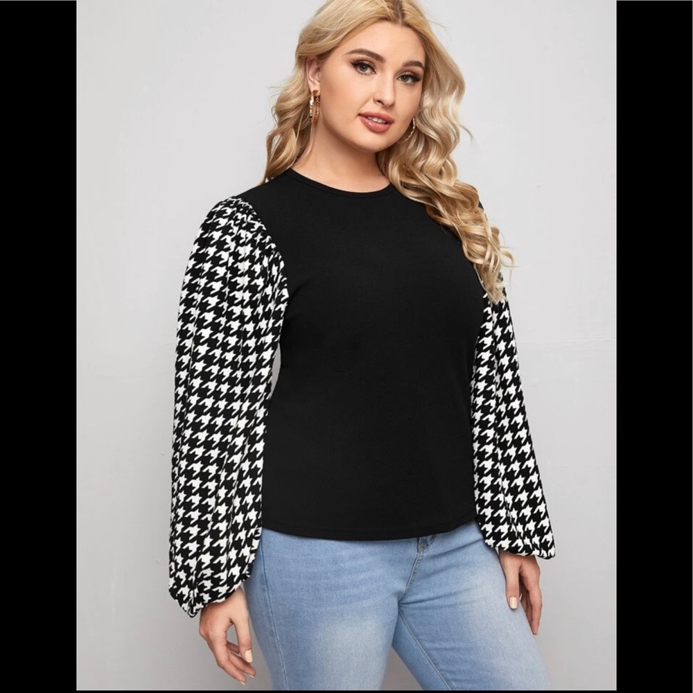 Dramatic Sleeve Top NWT